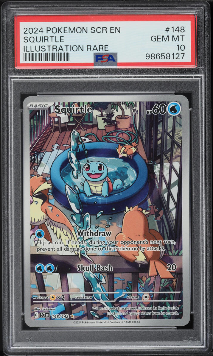 squirtle rare card Amazon.com: Pokemon - Squirtle 170/165 - Pokemon 151 - Illustration Art Rare