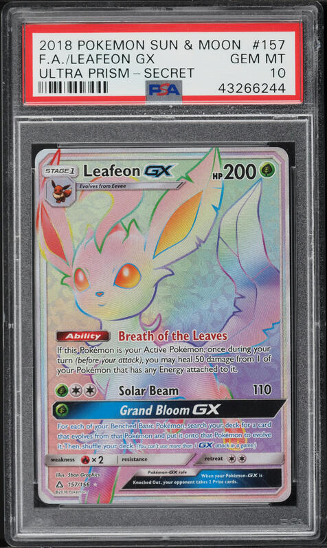 leafeon gx pokemon card price Leafeon GX #SM146 Prices | Pokemon Promo