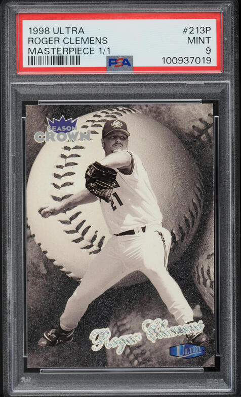 1984 Fleer Update Roger Clemens ROOKIE #U-27 BGS 9.5 GEM MINT on
