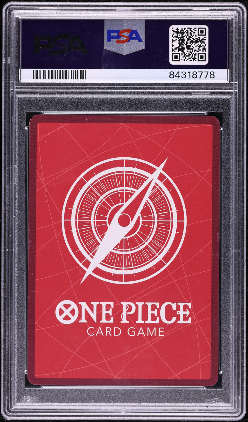 2022 One Piece Japanese Serial Luffy /500 ST01-001 Parallel PSA 10