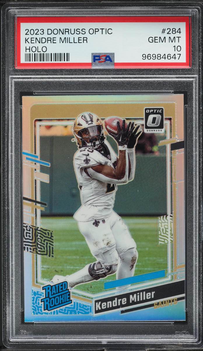 2023 Donruss Optic Holo Kendre Miller ROOKIE #284 PSA 10 GEM MINT