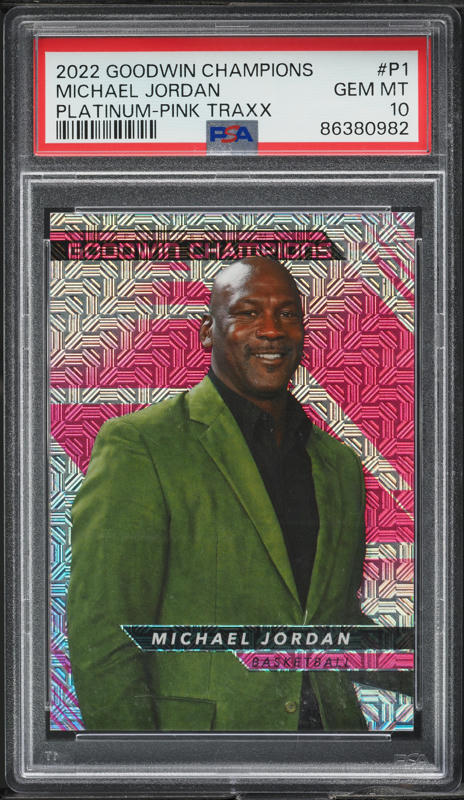2022 Upper Deck Goodwin Champions Platinum Pink Traxx Michael