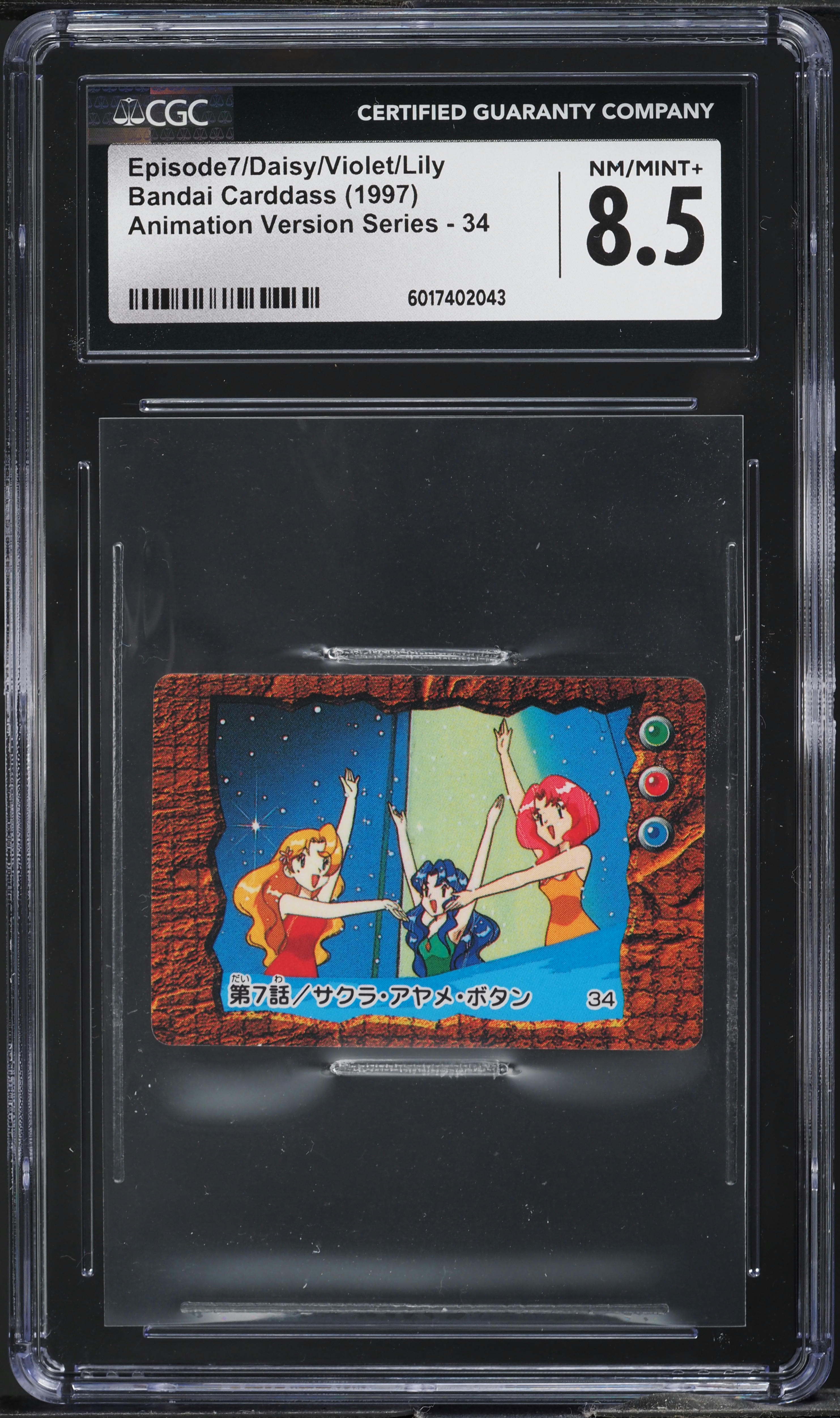 1997 Bandai Carddass Animation Version Series Episode7 Daisy