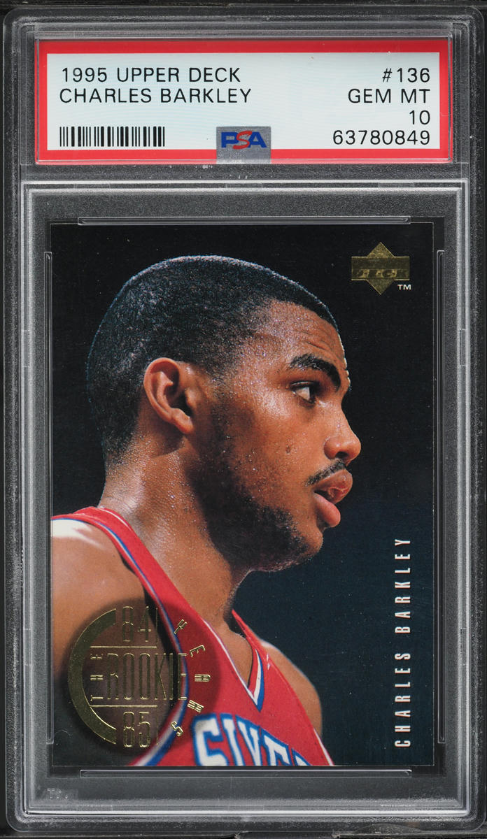 1995 Upper Deck Charles Barkley #136 PSA 10 GEM MINT