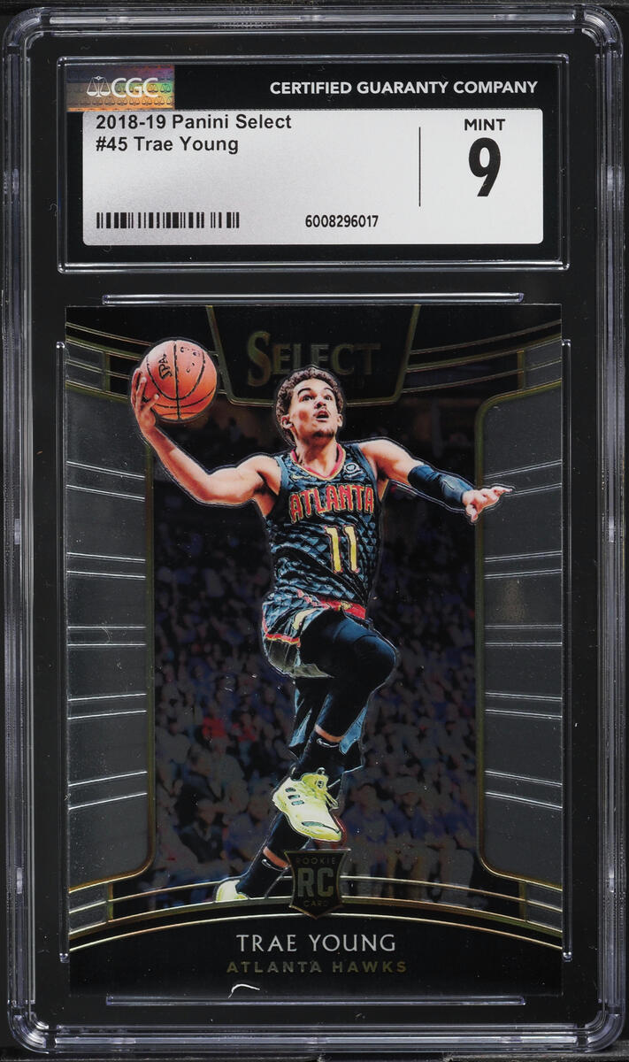 2018 Select Concourse Trae Young ROOKIE #45 CGC 9 MINT