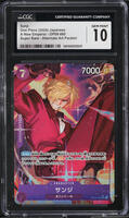 2024 One Piece Japanese A New Emperor Alt Art Sanji #OP09-065 CGC