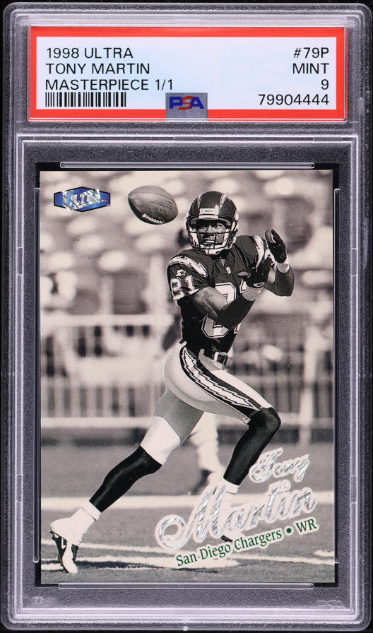 1998 Ultra Masterpiece Peyton Manning ROOKIE 1/1 #416 BGS 9 MINT