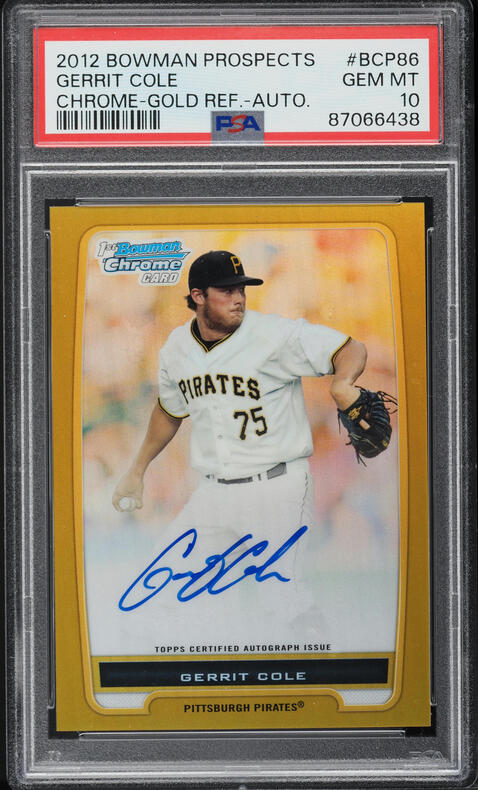 2012 Bowman Chrome Gold Refractor ダルビッシュ 有 50枚限定 RC Auto 