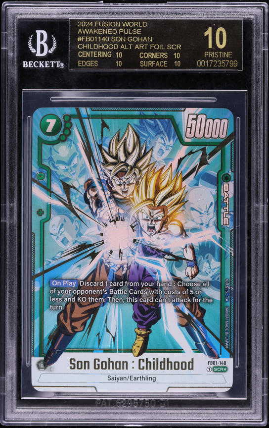 2024 Dragon Ball S Fusion World Awakened Son Gohan Childhood BGS