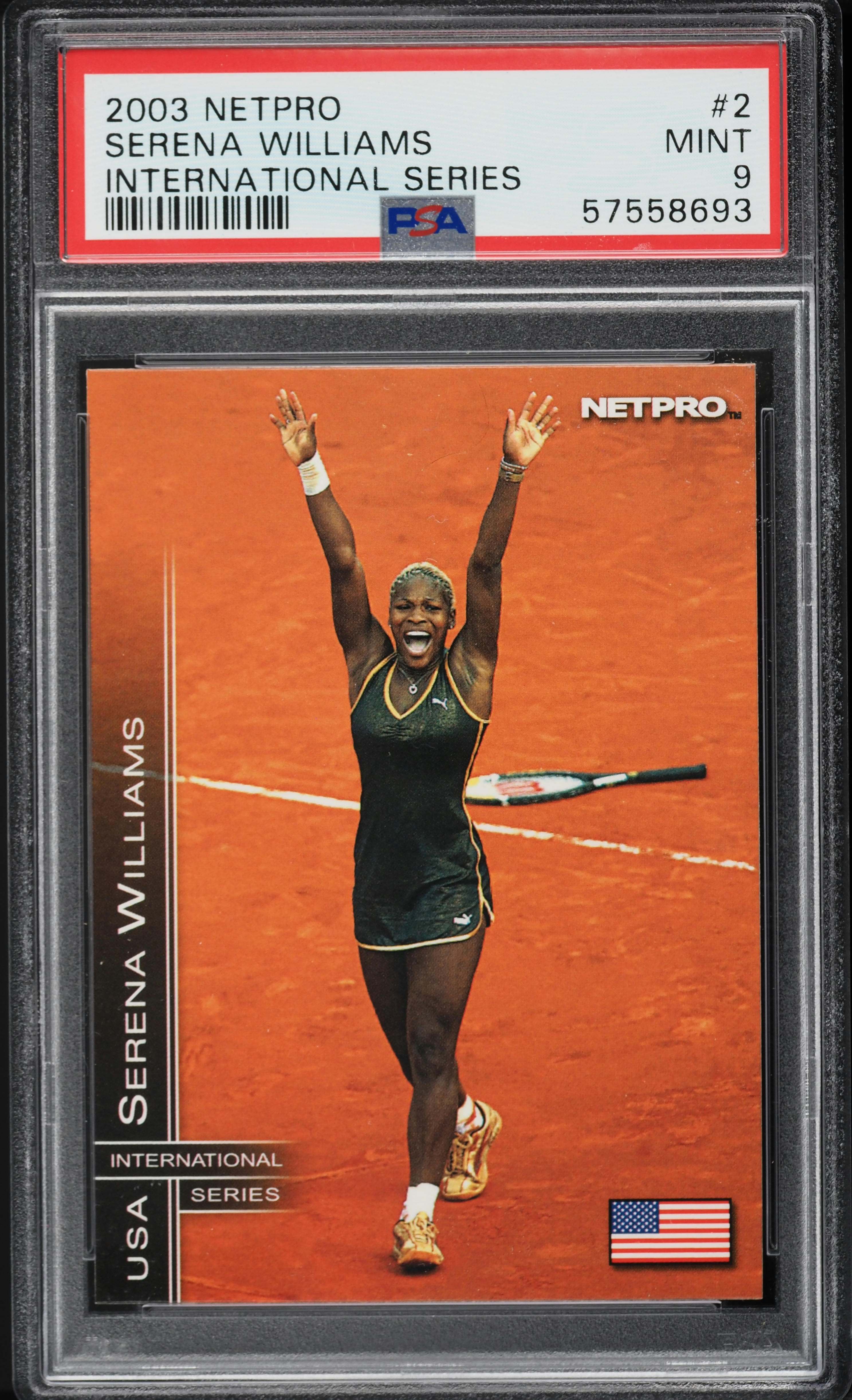 2003 NETPRO ウイリアムズシスターズ ルーキーカード 2003 NETPRO