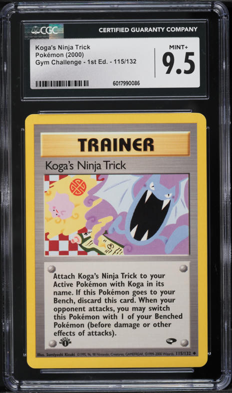 koga pokemon card Vintage Common