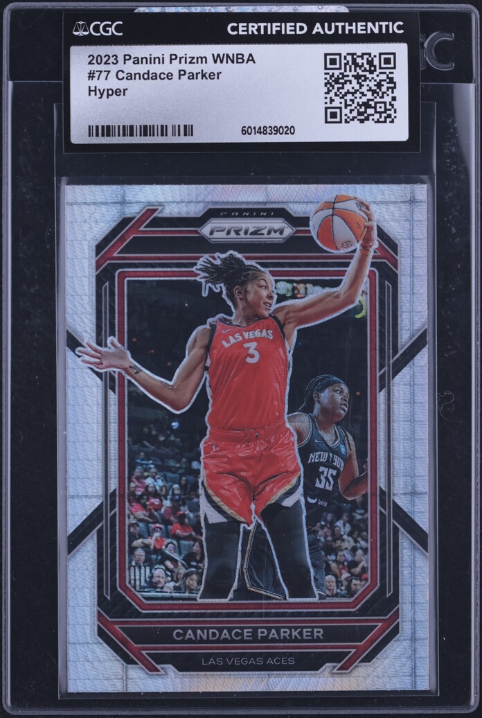 2023 Panini Prizm WNBA Hyper Candace Parker #77 CGC AUTH