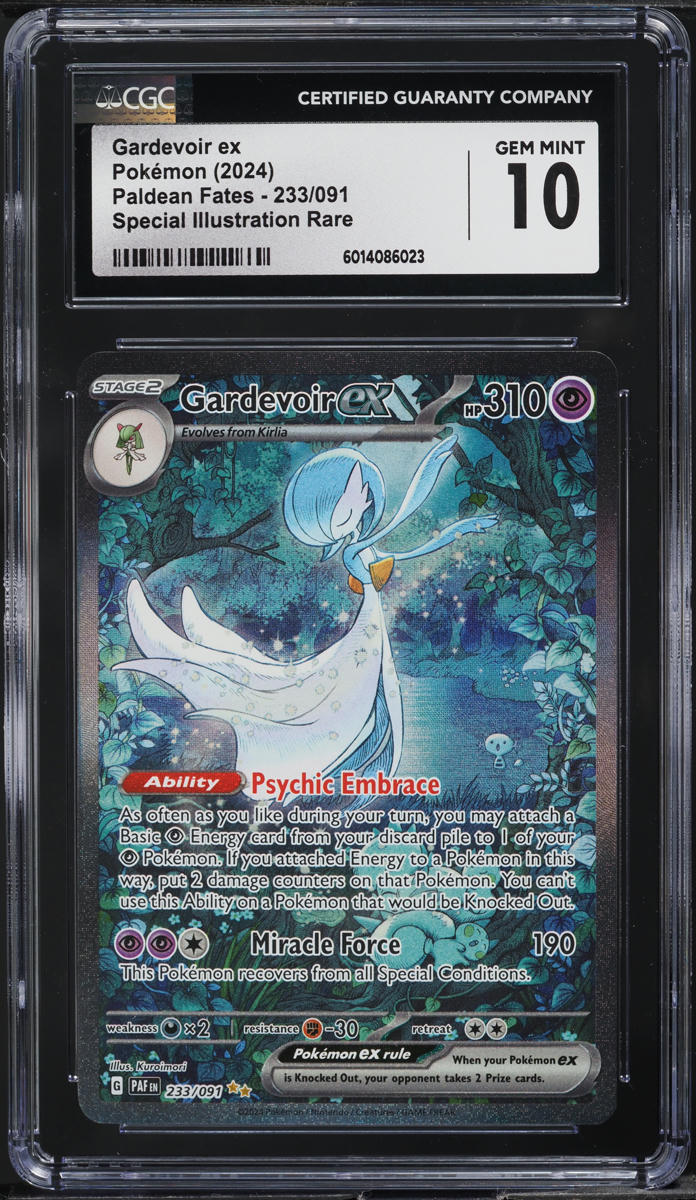 Gardevoir EX 2024 Pokemon Paldean Fates Special Illustration Rare #233 Card