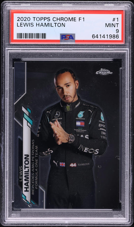 その他 2020 topps f1 sapphire Lewis Hamilton 2020 TOPPS CHROME F1 LEWIS HAMILTON #140 SAPPHIRE ED-AQUA 79 OF 99
