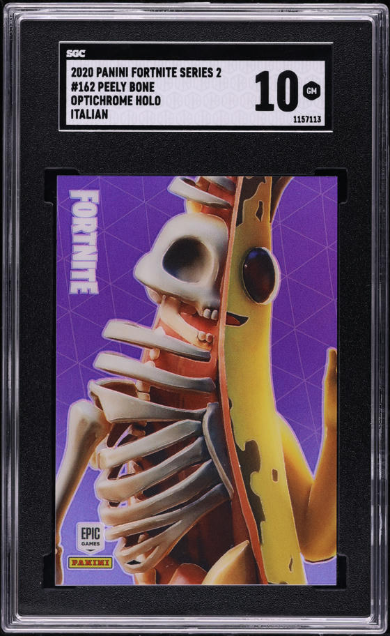 2019 Panini Fortnite Series 1 Crystal Shard Italy Castor #206 PSA 10 GEM  MINT on Fanatics Collect