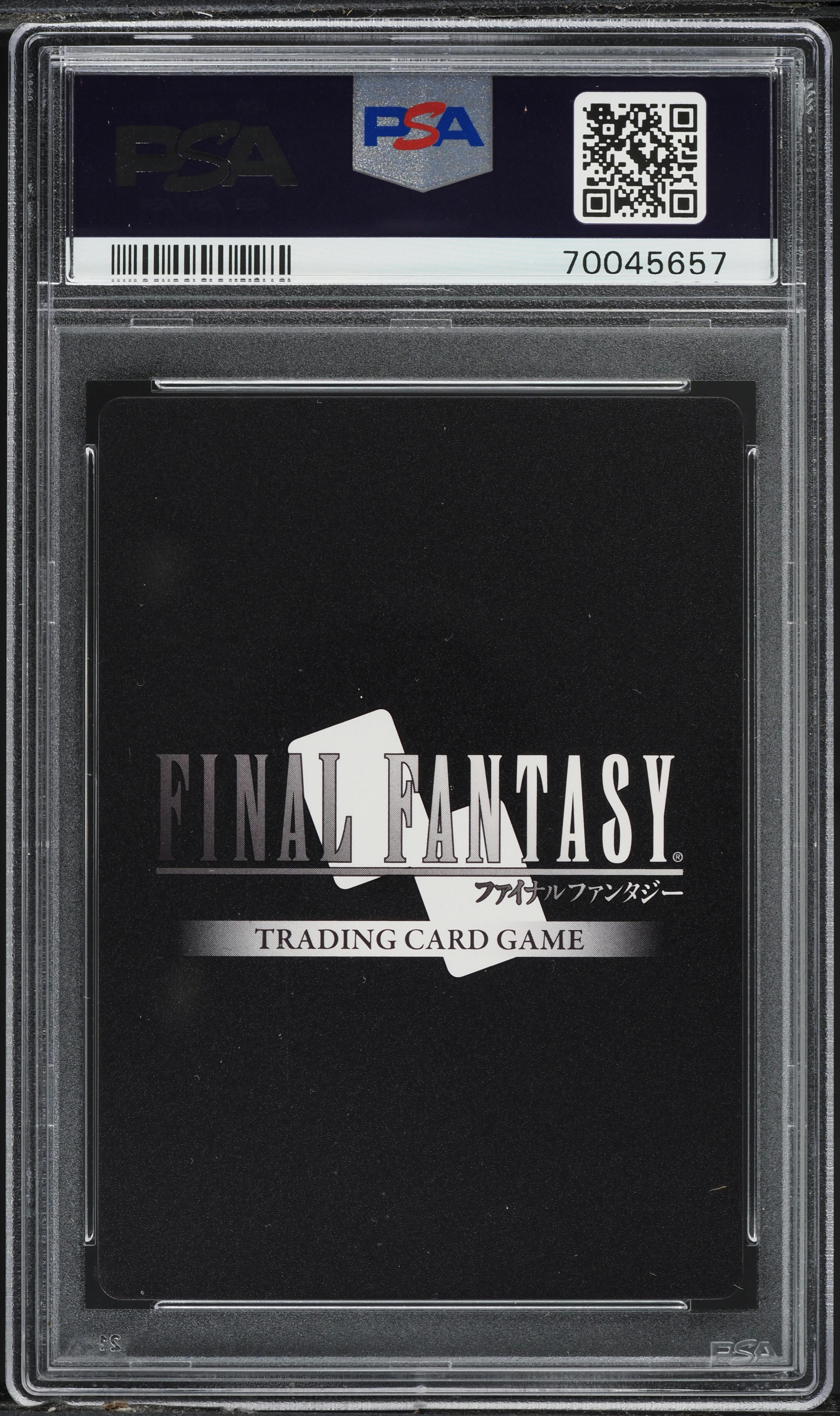 2020 Final Fantasy Promos Gift Tin Box Full Art Tifa #63 PSA 10