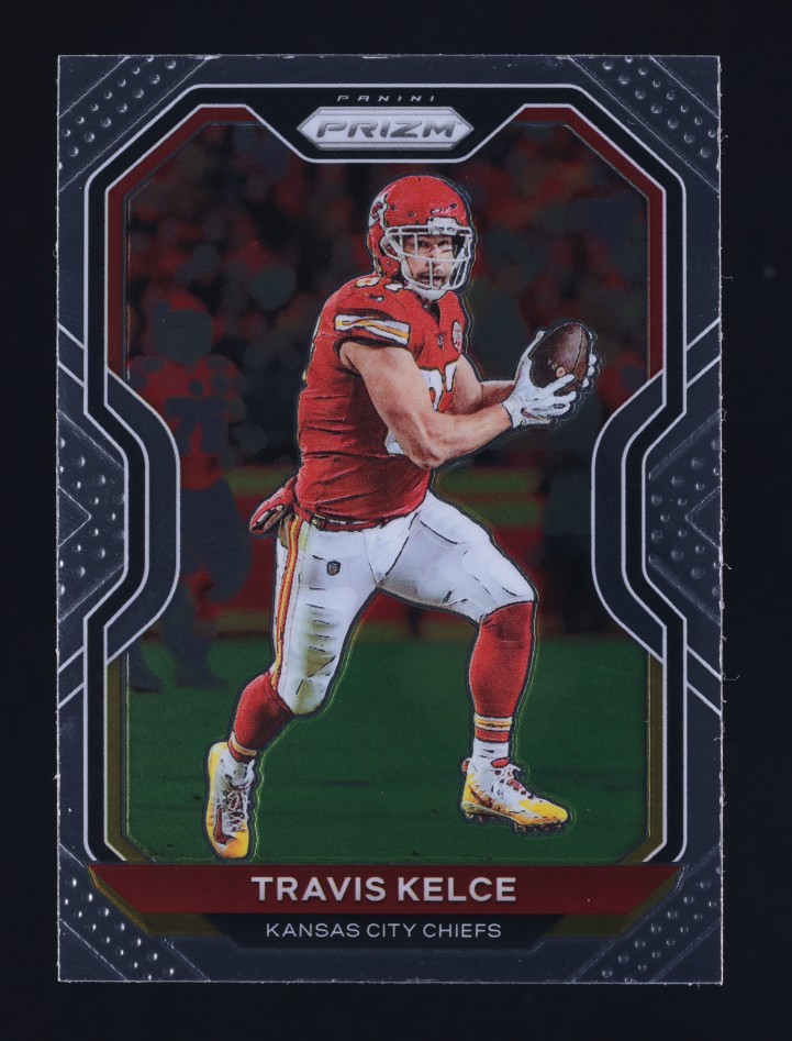 2020 Panini Prizm Travis Kelce #122 MBA AUTH