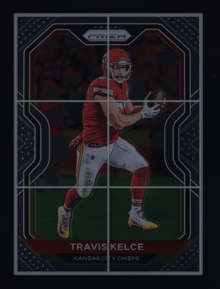 2020 Panini Prizm Travis Kelce #122 MBA AUTH