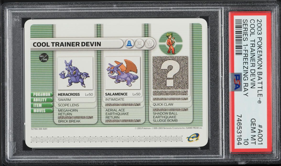 1999 Pokemon Japanese Neo Card Flip Game BANNED PSA 10 GEM MINT on Fanatics  Collect