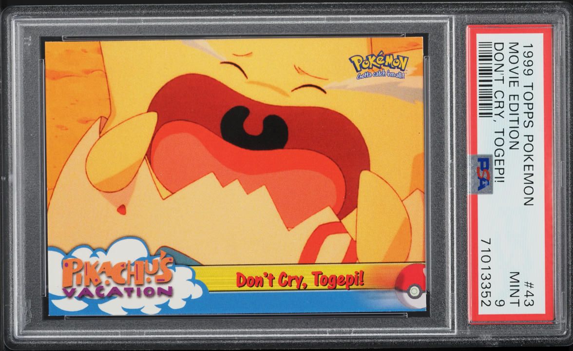1999 Pokemon Topps The Movie Edition Super Psychic AUTO DNA 9 #0