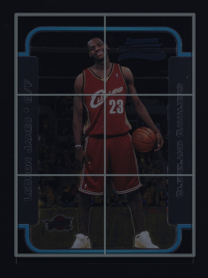 2003 Bowman Chrome LeBron James ROOKIE #123 MBA AUTH