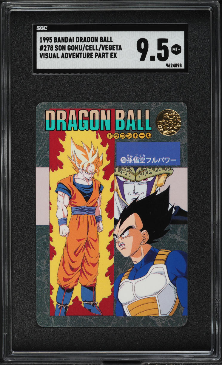 1995 Dragon Ball Bandai Visual Adventure Part EX Son Goku #253 PSA