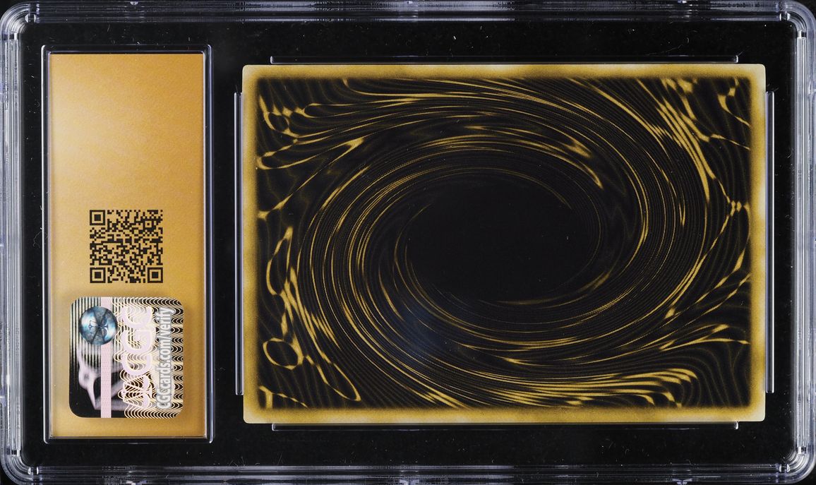 2003 Yu-Gi-Oh! Duel Monsters Promo The Winged Dragon Of Ra #GBI-003 CGC 10