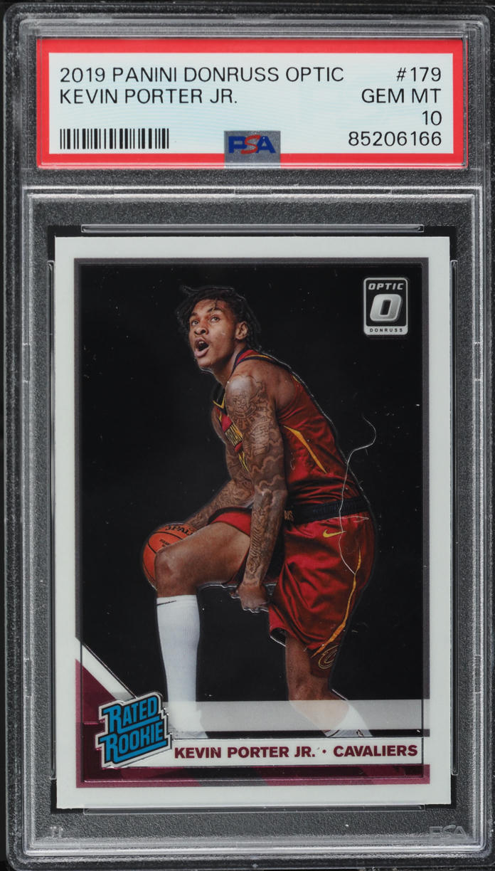 2019 Donruss Optic Kevin Porter Jr. ROOKIE #179 PSA 10 GEM MINT