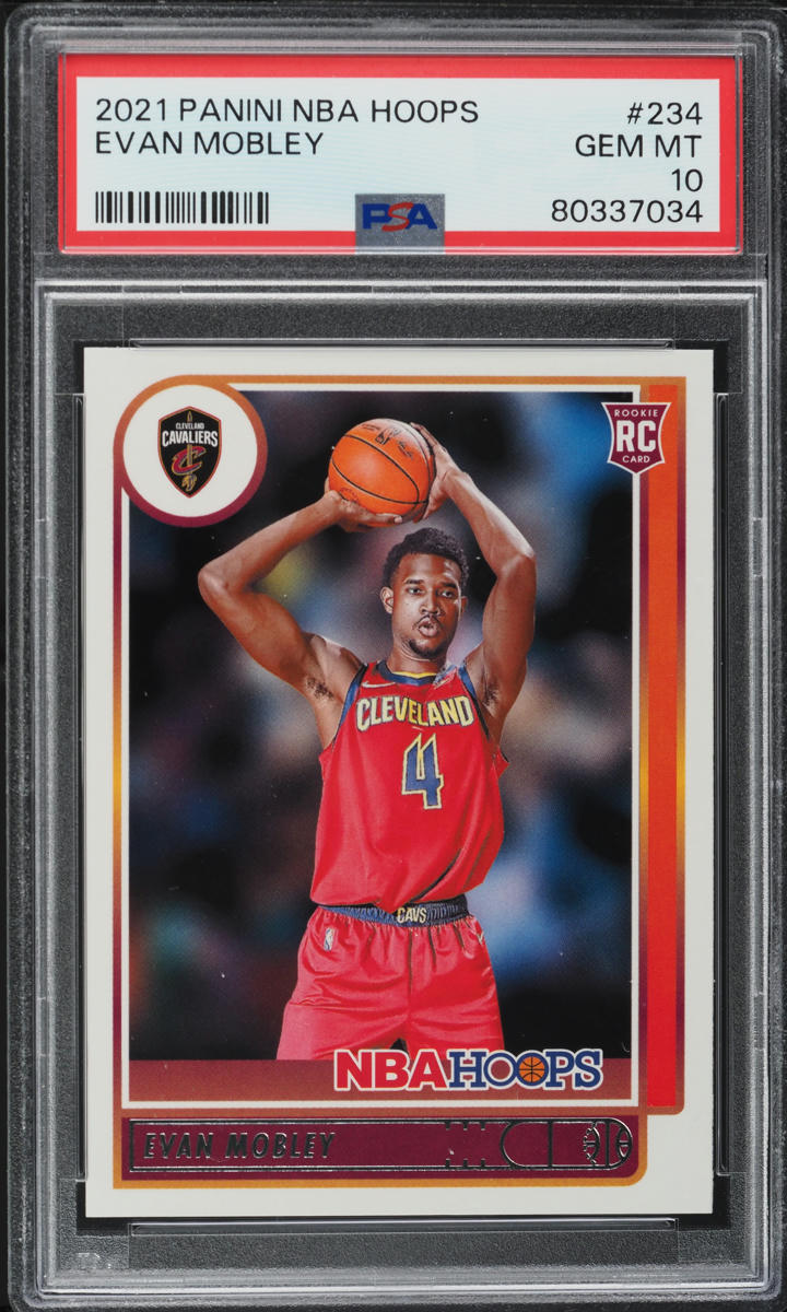 2021 Hoops Evan Mobley ROOKIE #234 PSA 10 GEM MINT