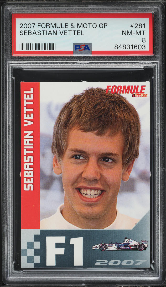 2020 Topps Chrome Formula 1 F1 Sapphire Red Sebastian Vettel 1/5