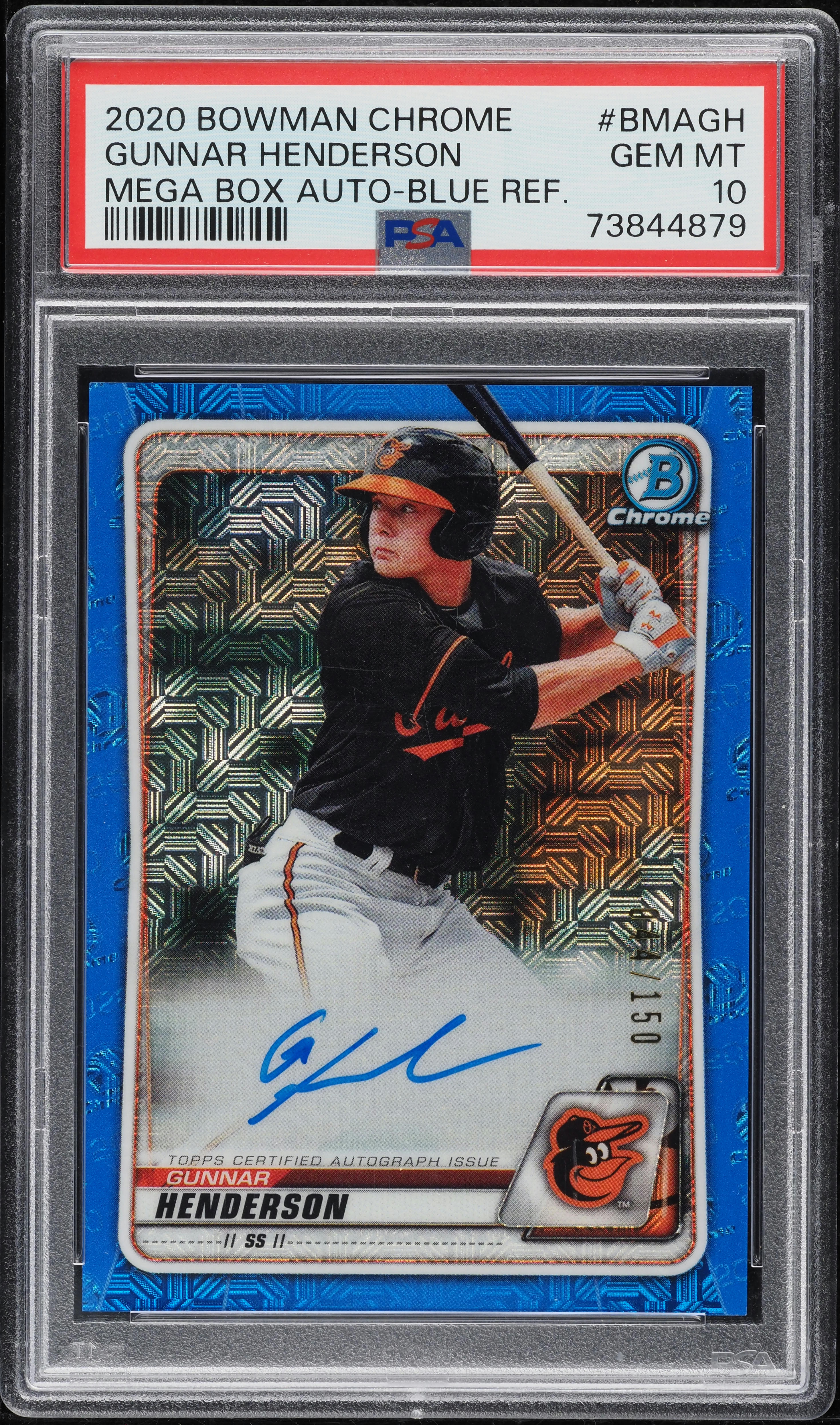 その他 GUNNAR HENDERSON Mega AUTO Blue その他 GUNNAR HENDERSON Mega AUTO Blue Gunnar Henderson 2024