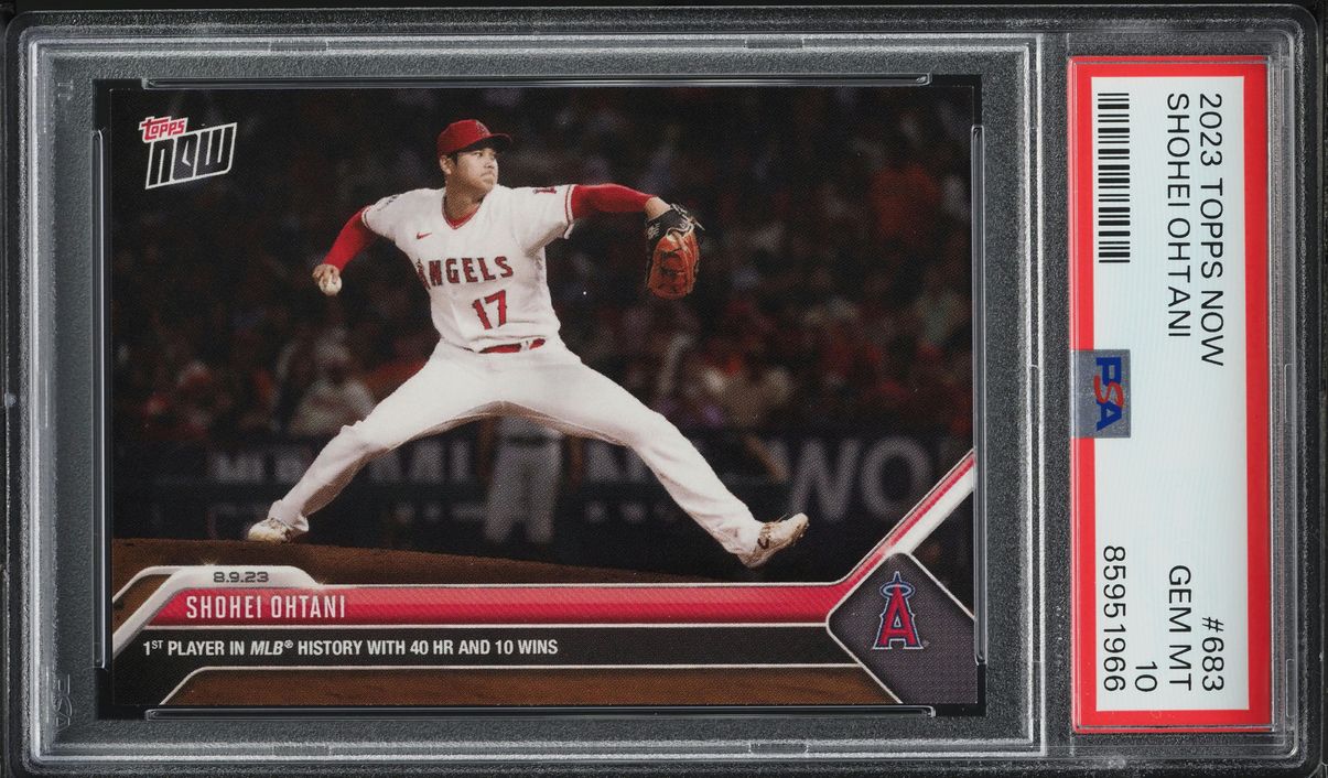 PSA10 大谷 翔平 TOPPS NOW ＃RC7J 2018 MLB ALL-STAR ROOKIE TEAM
