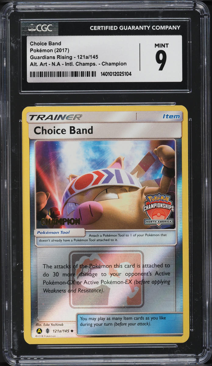 choice band pokemon card Choice Band (Guardians Rising 121)