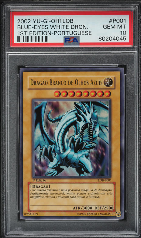 遊戯王OCG デュエルモンスターズ PSA 5 Blue-Eyes White Dragon SDK 1st 2002 Yu-Gi-Oh! Starter Deck Kaiba Blue-Eyes White Dragon #SDK-001