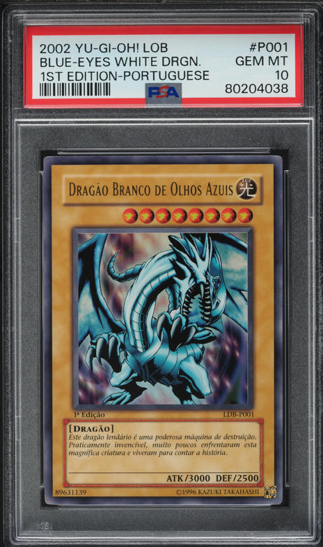 2002 Yu-Gi-Oh! Booster Pack Tin Blue-Eyes White Dragon #BPT-003