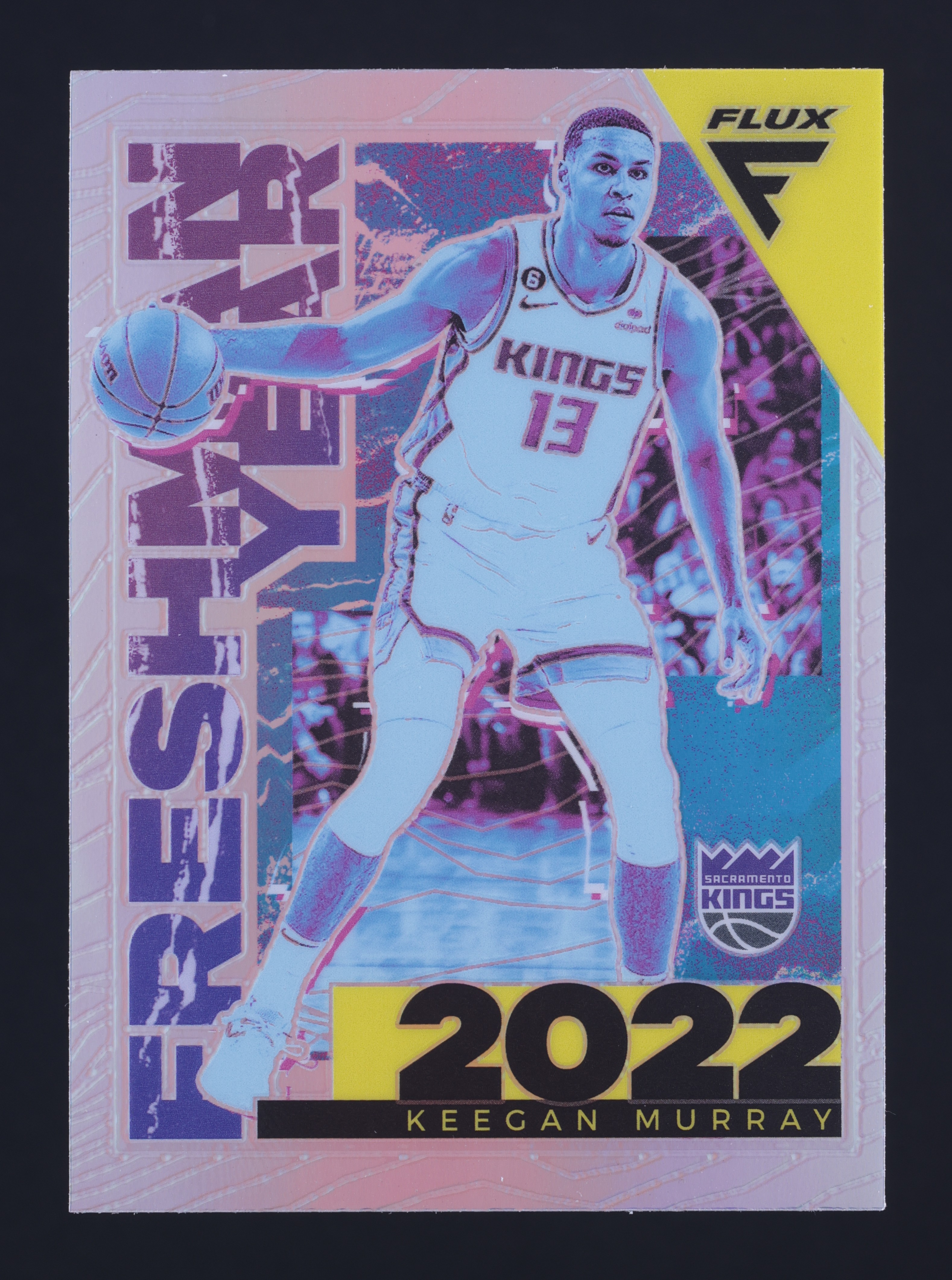 2022 Panini Flux Freshman Year Silver Keegan Murray ROOKIE #7 MBA