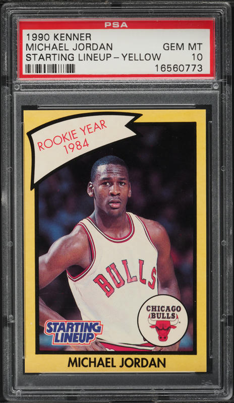 1990 Hoops Michael Jordan ALL-STAR #5 PSA 10 GEM MINT on Fanatics