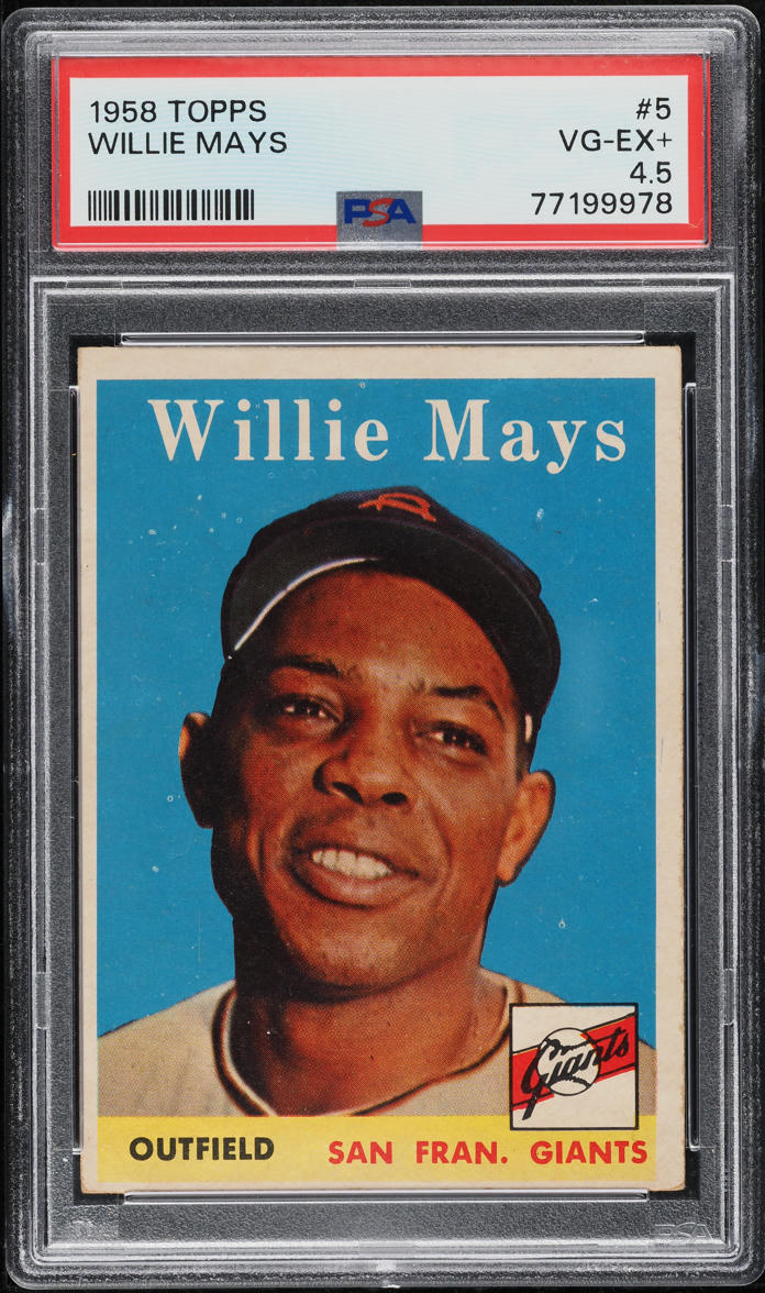 1958 Topps Willie Mays #5 PSA 4.5 VGEX+