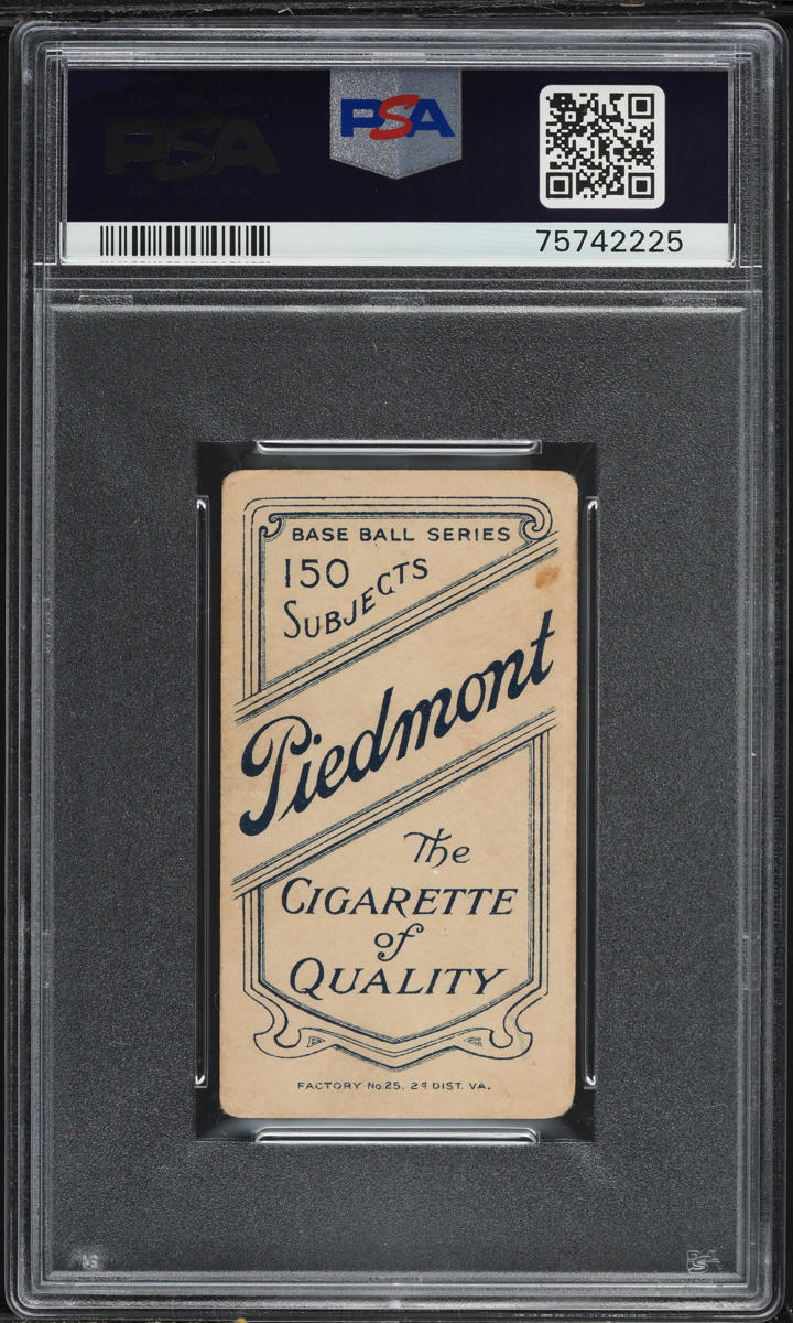 1909-11 T206 Admiral Schlei CATCHING PSA 2 GD