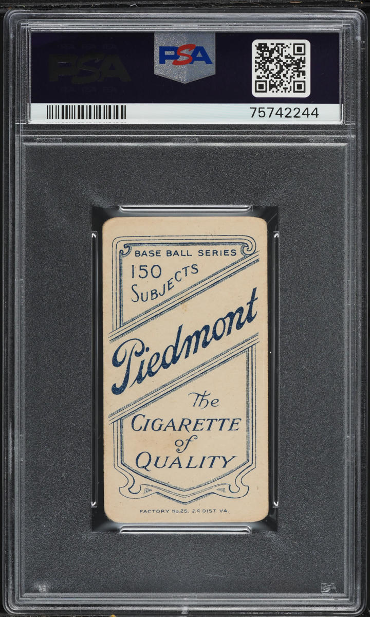 1909-11 T206 Red Ames PORTRAIT PSA 2 GD