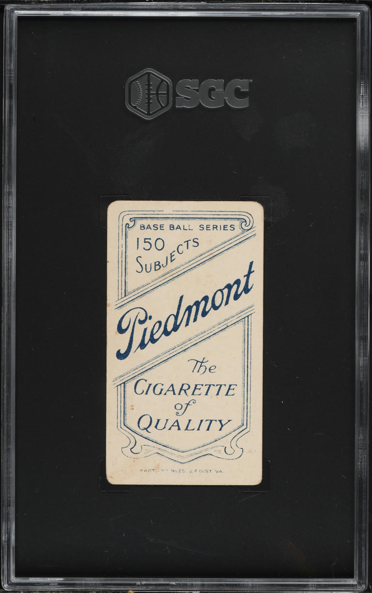 1909-11 T206 Rube Waddell THROWING SGC 2.5 GD+