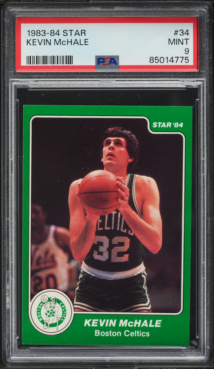 1983 Star Basketball Kevin McHale #34 PSA 9 MINT