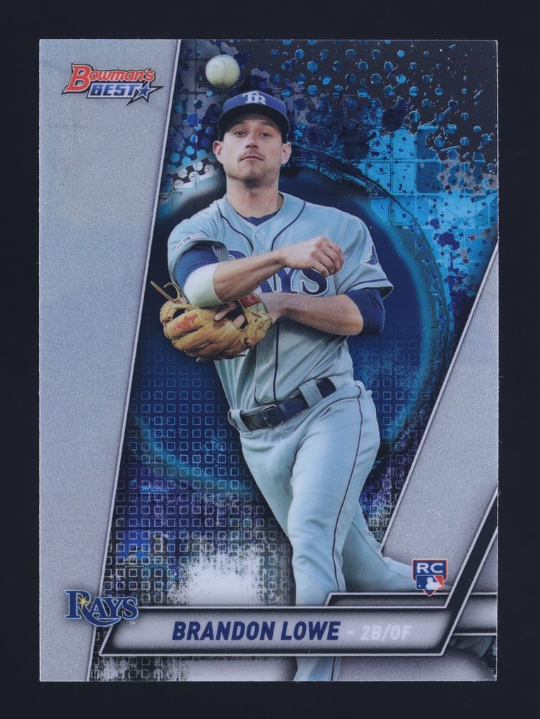 2019 Bowman's Best Brandon Lowe ROOKIE #37 MBA AUTH