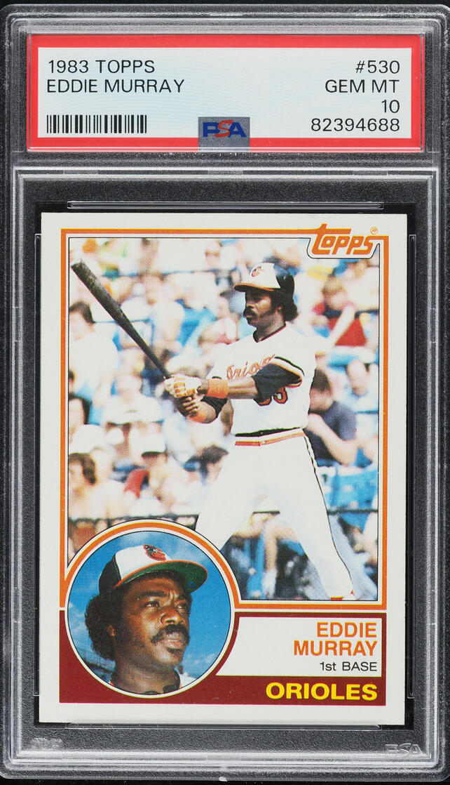 1983 Topps Eddie Murray #530 PSA 10 GEM MINT