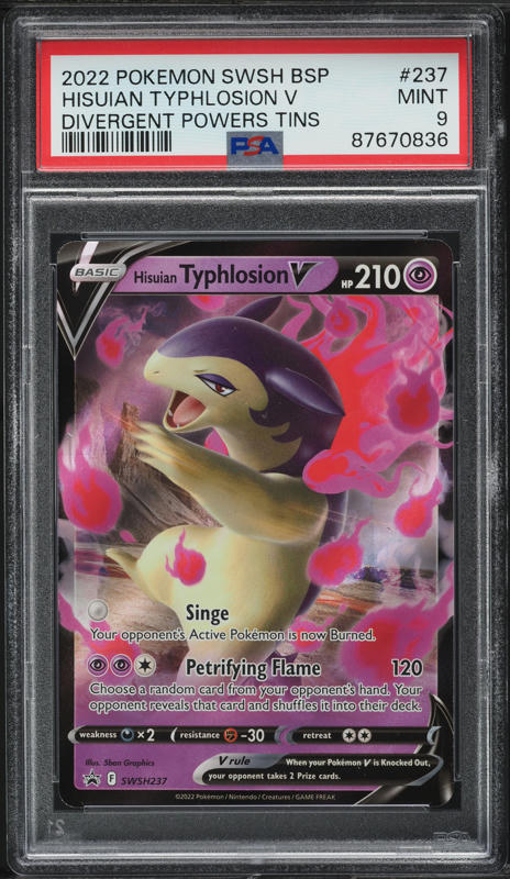 2022 Pokemon Japanese Sword & Shield Battle Region Hisuian Typhlosion VSTAR #29 CGC 10 GEM MINT on Fanatics Collect 2022 Pokemon Japanese Sword & Shield Battle Region Hisuian Typhlosion VSTAR #29 CGC 10 GEM MINT on Fanatics Collect