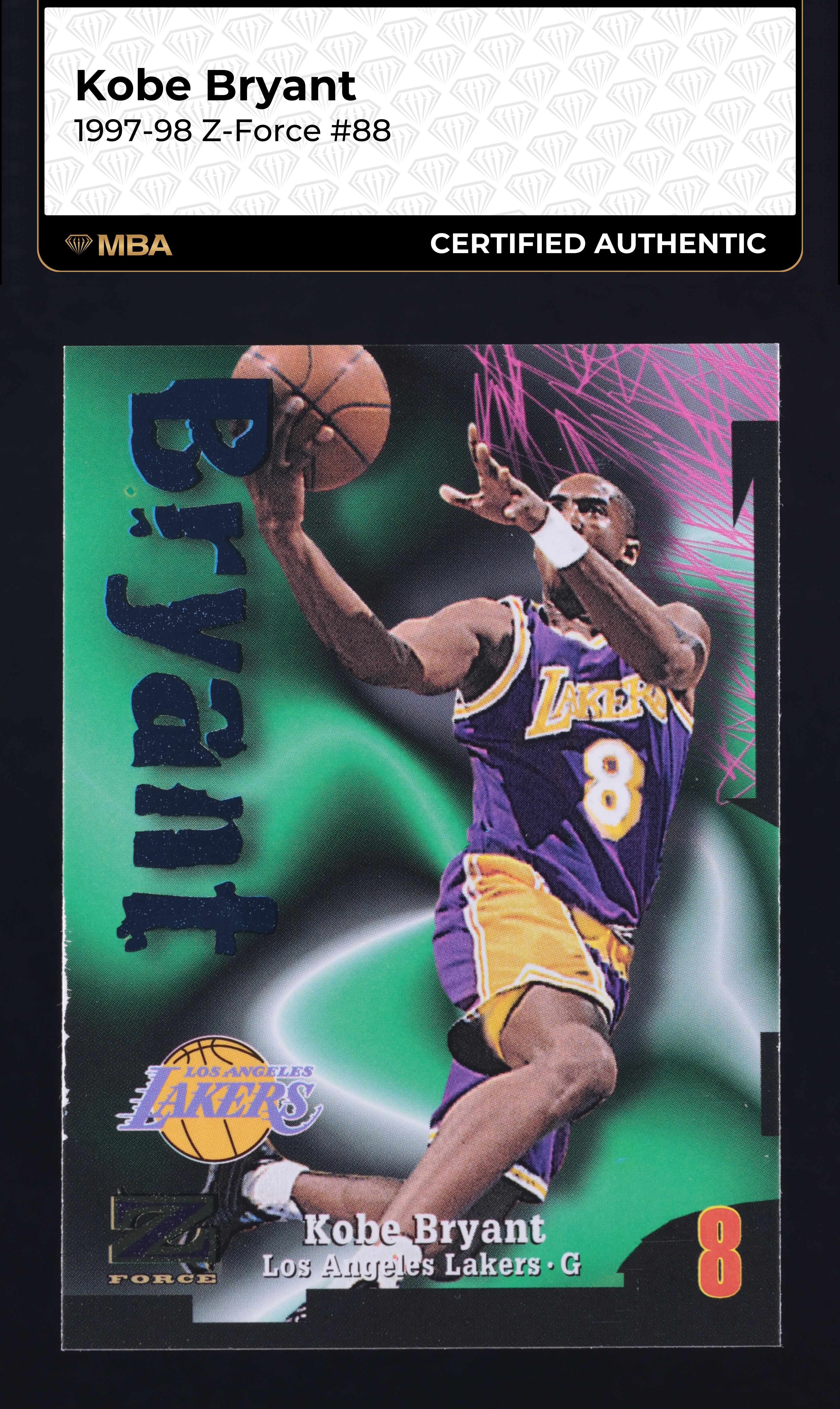 その他 1997 Skybox Z-Force Kobe Total Impact Auction Prices Realized Basketball Cards 1997 SKYBOX Z-FORCE TOTAL