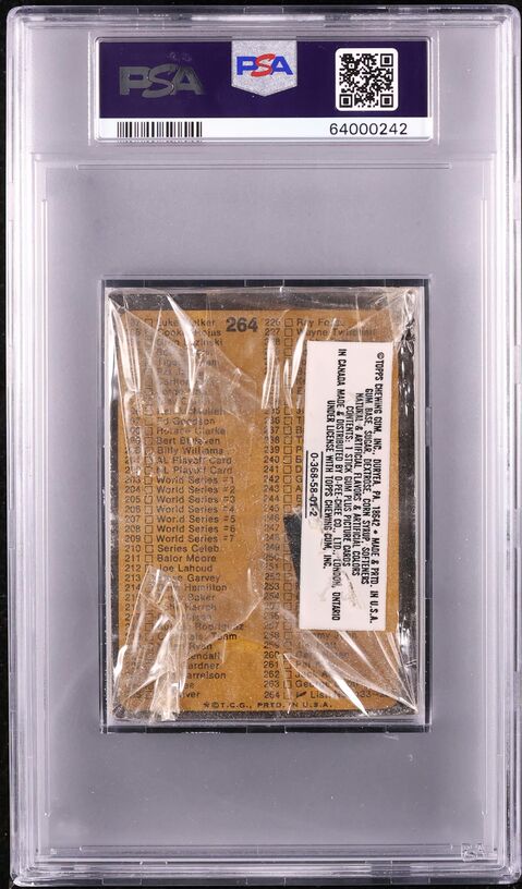 1973 Topps Baseball All Series Cello Pack PSA 7 NRMT on Fanatics