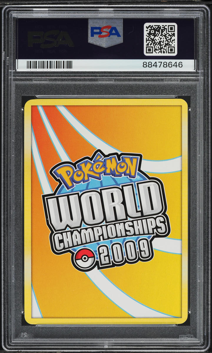 2009 Pokemon World Championships Promo Queengar Gengar #18 PSA 8