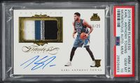 2015 Panini Flawless Karl-Anthony Towns ROOKIE PATCH AUTO /25 #MM