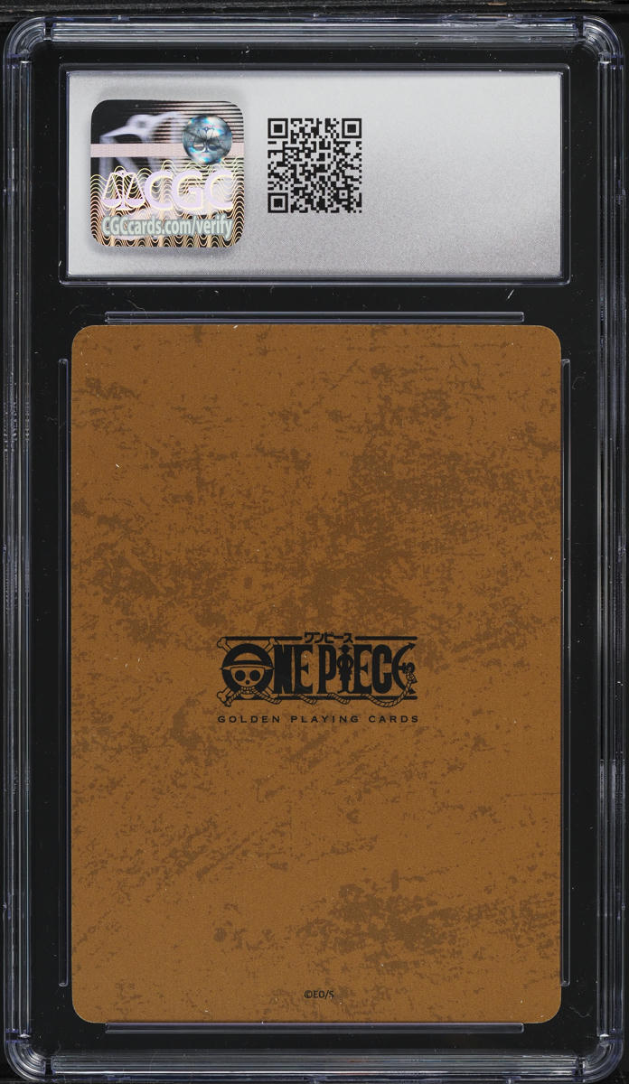 2024 One Piece Japanese Golden Deck Playing Cards Usopp CGC 9.5 MINT+